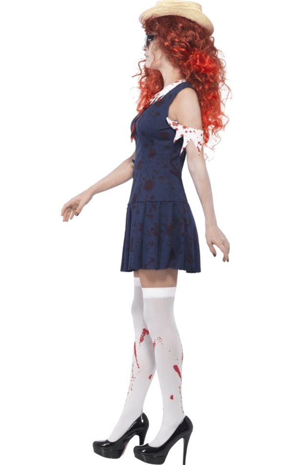 High School Horror Zombie College Student Costume - Simply Fancy Dress