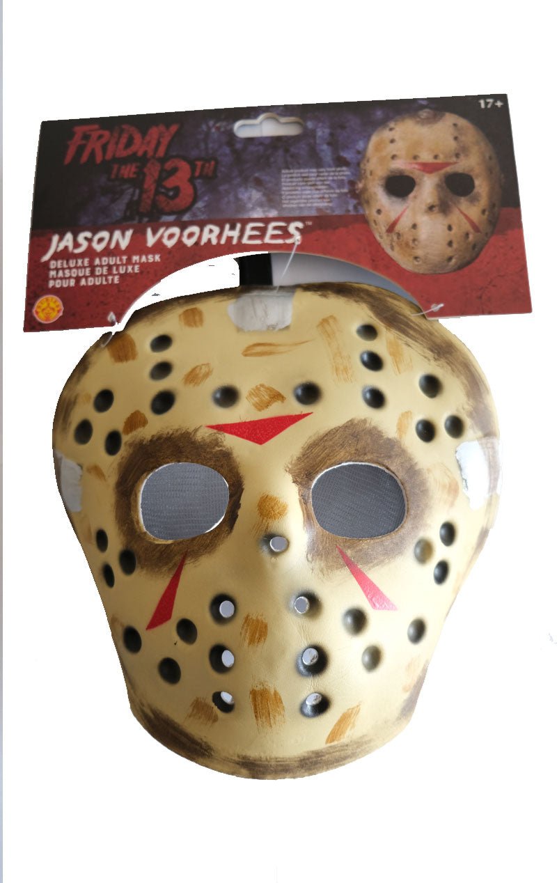 Jason Deluxe EVA Hockey Mask - Simply Fancy Dress