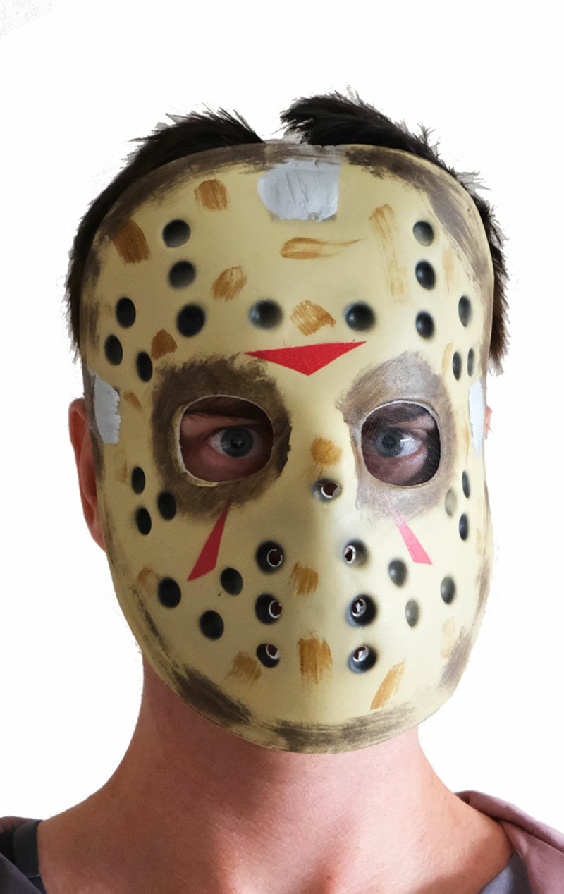 Jason Deluxe EVA Hockey Mask - Simply Fancy Dress