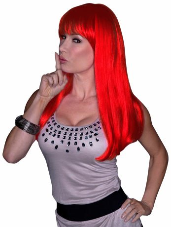 Kelly Red Ruby Wig - Simply Fancy Dress
