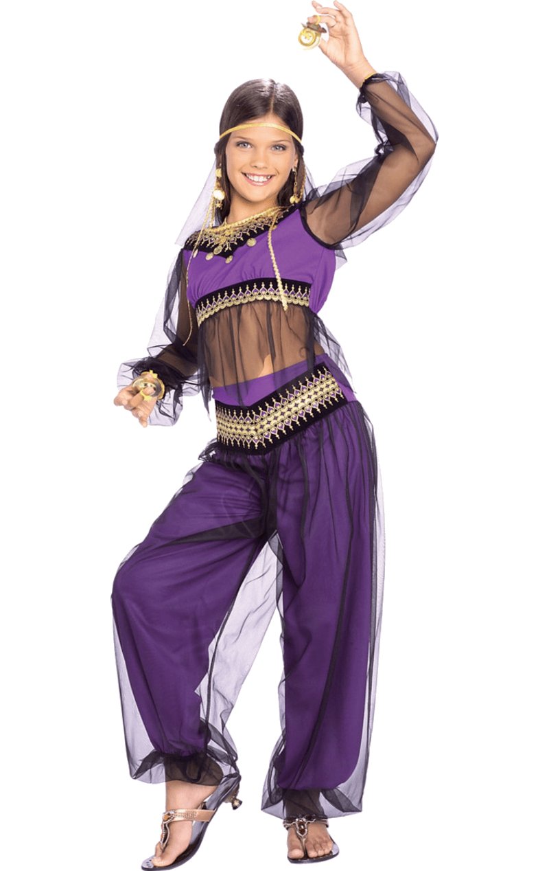 Kids Arabian Harem Princess Costume - Simply Fancy Dress