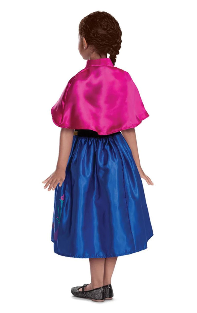 Kids Disney Anna Frozen 2 Travelling Costume - Simply Fancy Dress