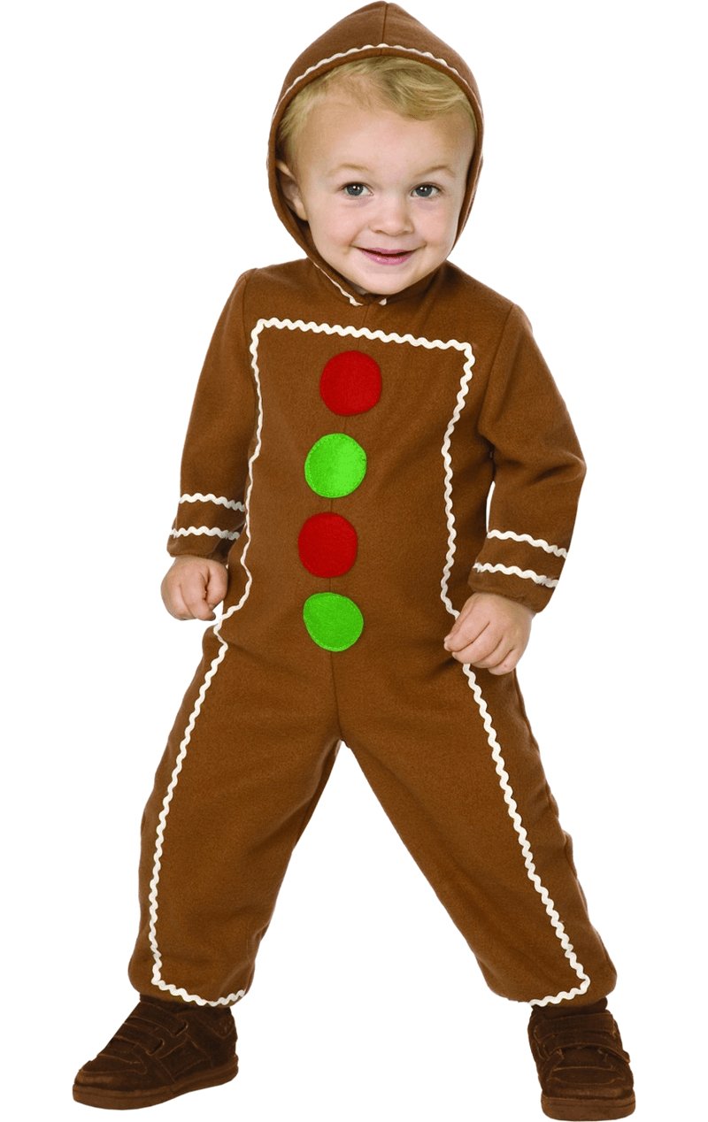Kids Gingerbread Man Costume - Main Image