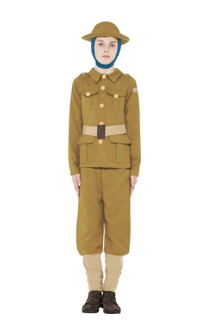 Kids Horrible Histories WW1 Costume - Simply Fancy Dress