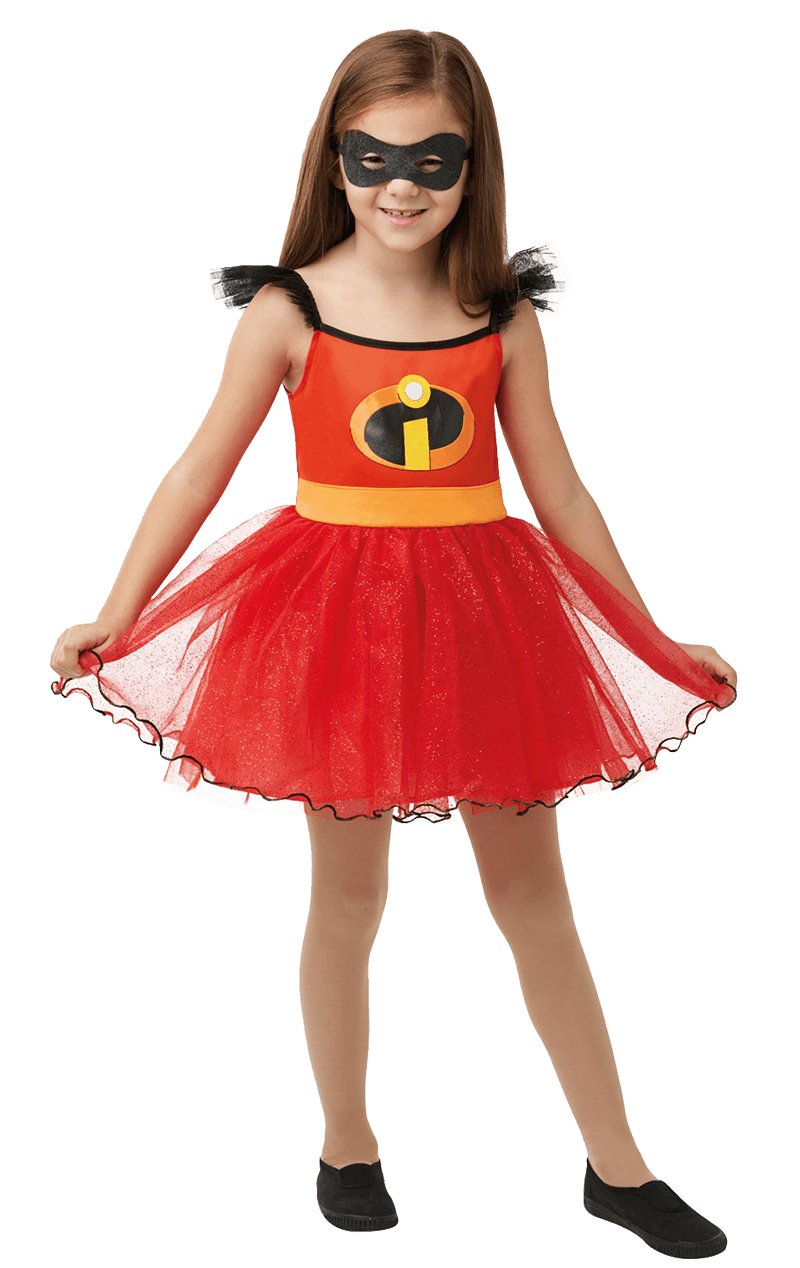 Kids Incredible Girl Tutu Costume - Main Image