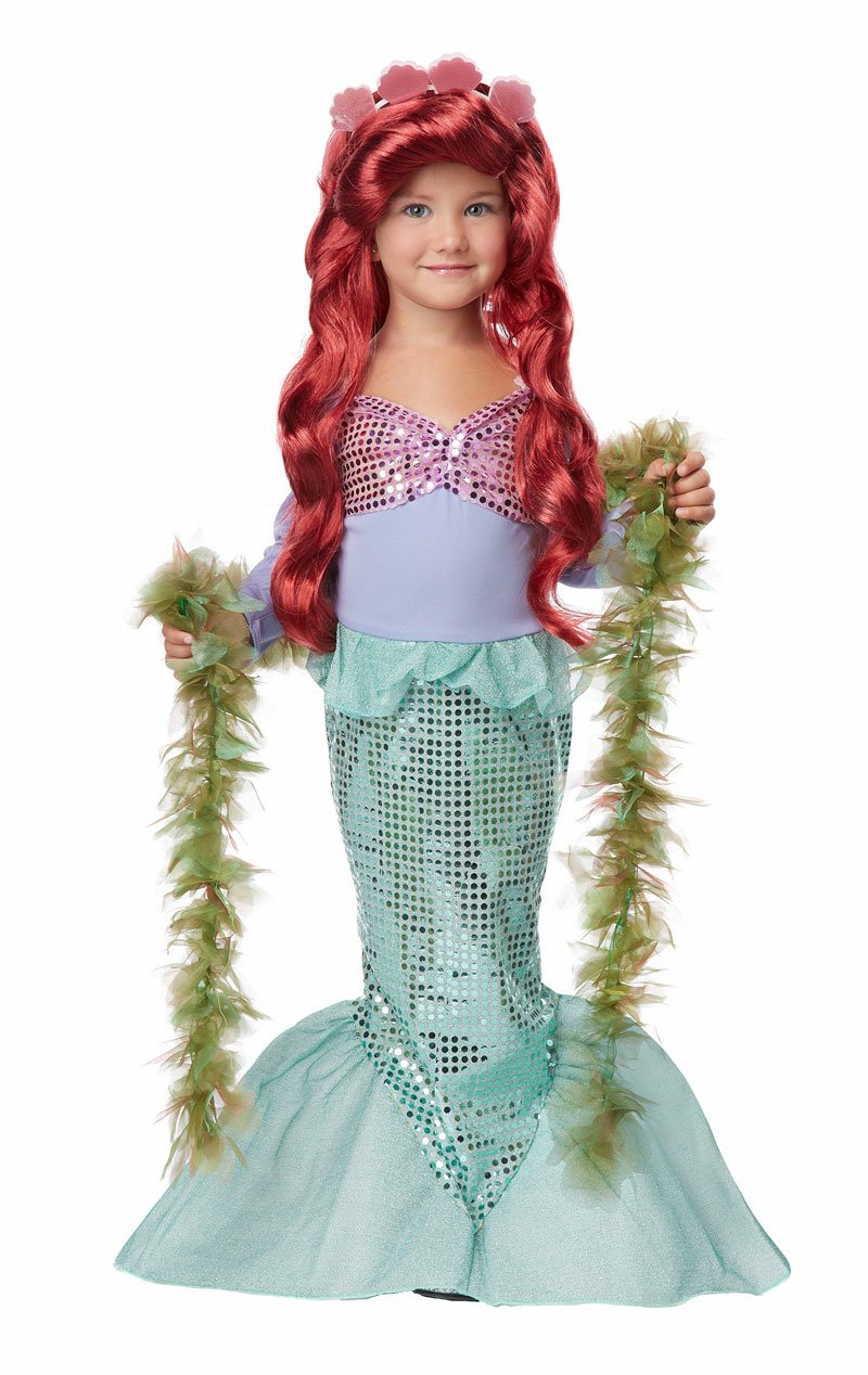 Kids Little Mermaid Costume - Main Image