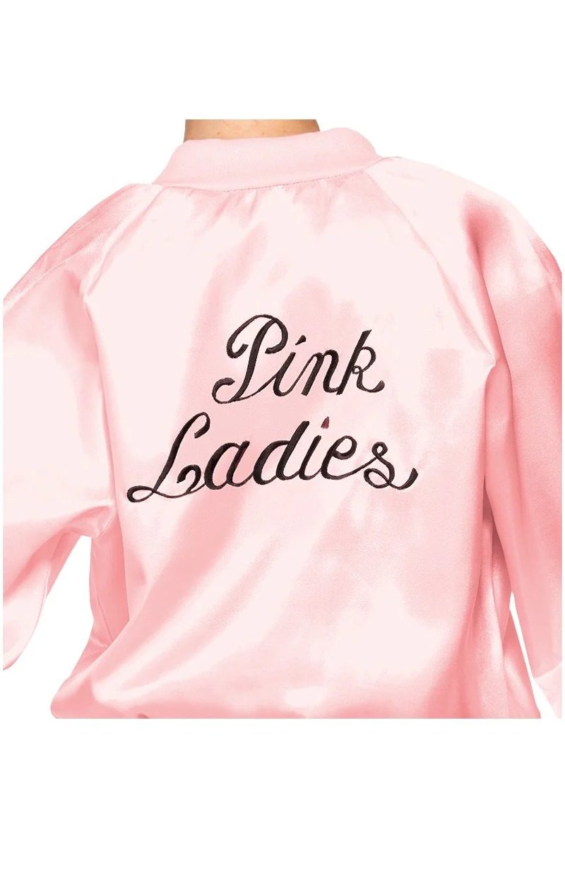 Kids Official Grease Pink Lady Jacket - Simply Fancy Dress