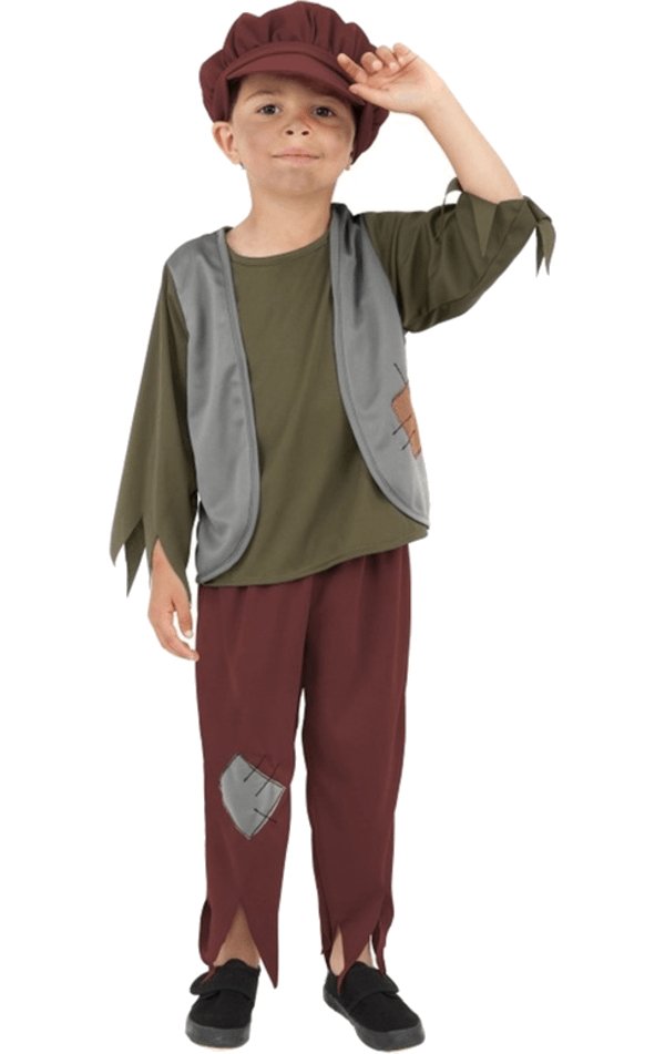 Kids Poor Victorian Boy Costume - Simply Fancy Dress