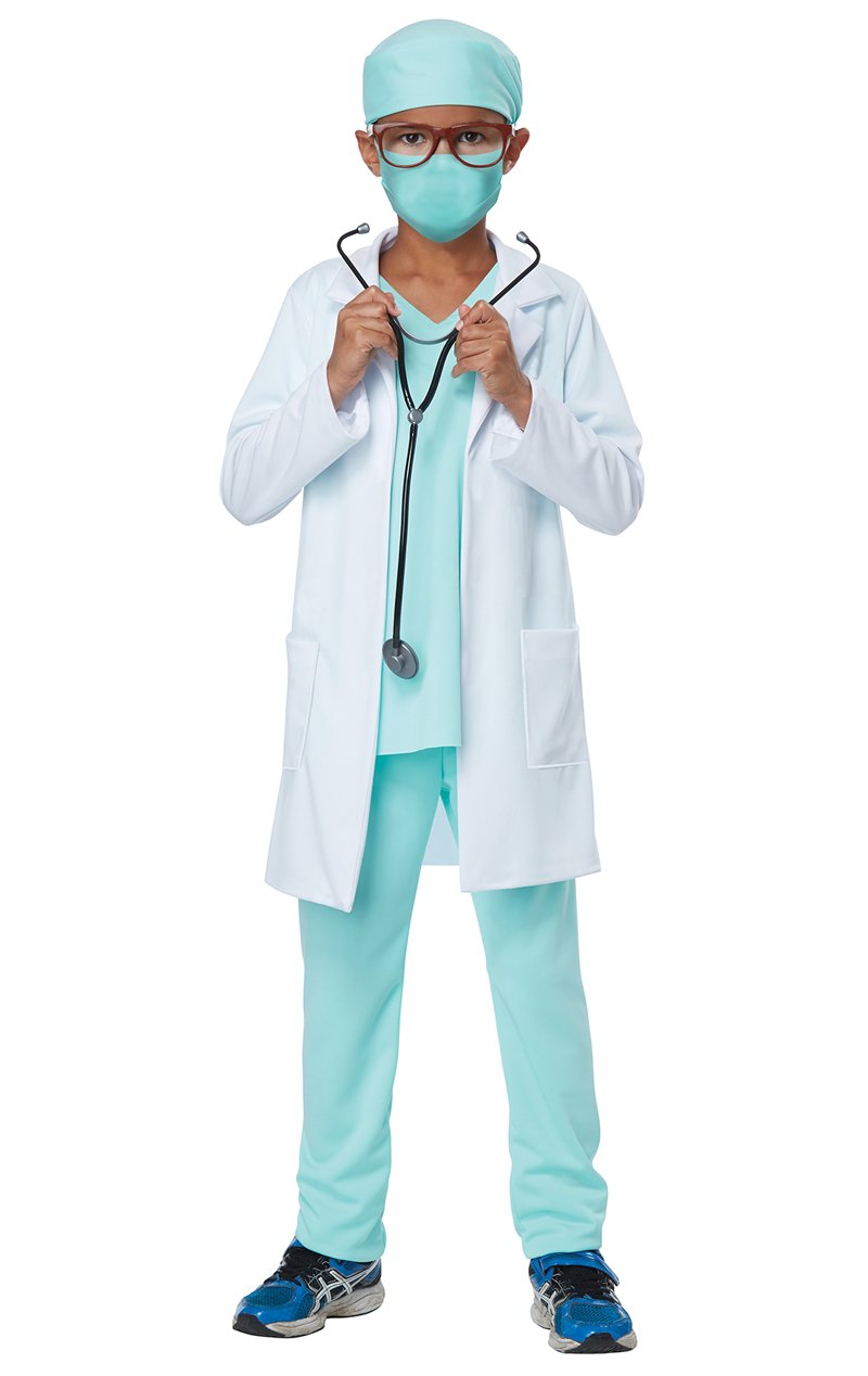 Kids Unisex Healthcare Hero Costume - Simply Fancy Dress