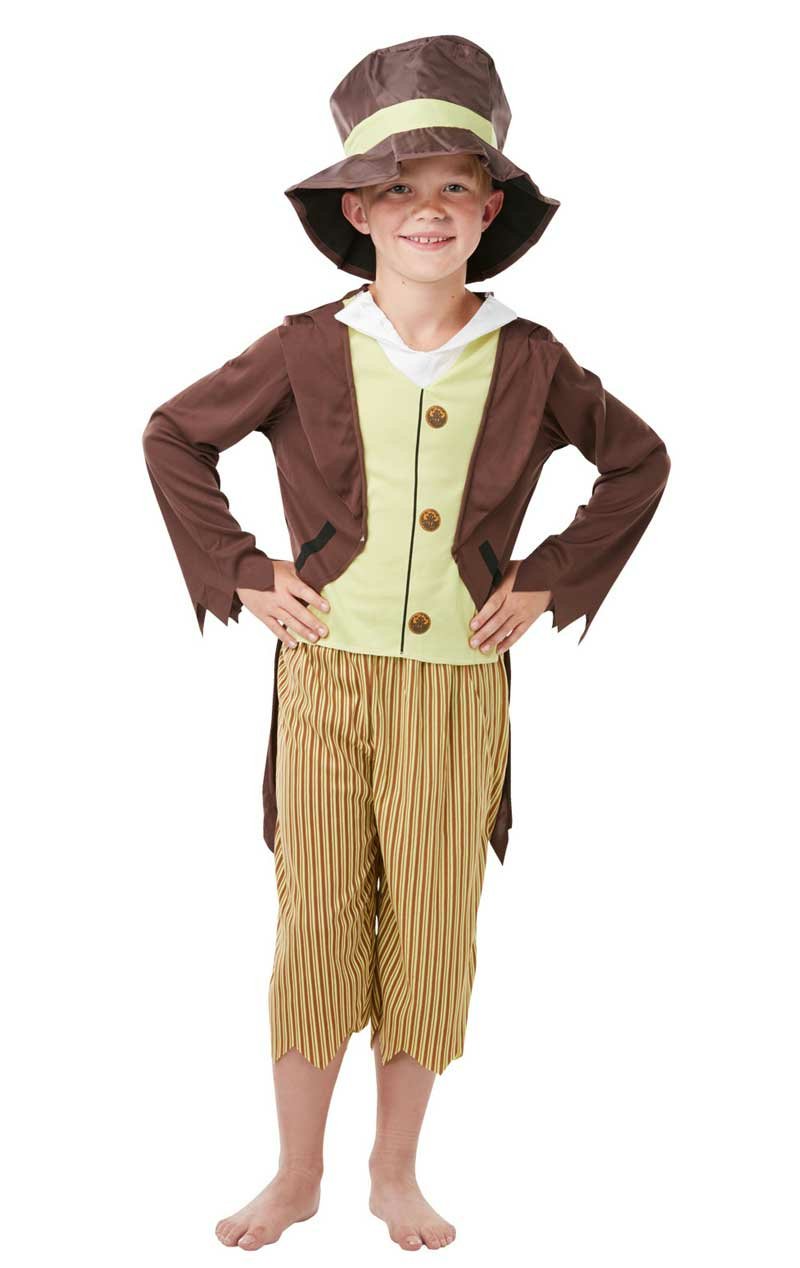 Kids Victorian Pickpocket Costume - Simply Fancy Dress