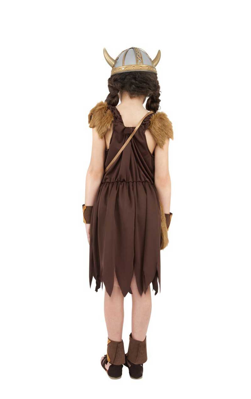 Kids Viking Girl Costume - Simply Fancy Dress