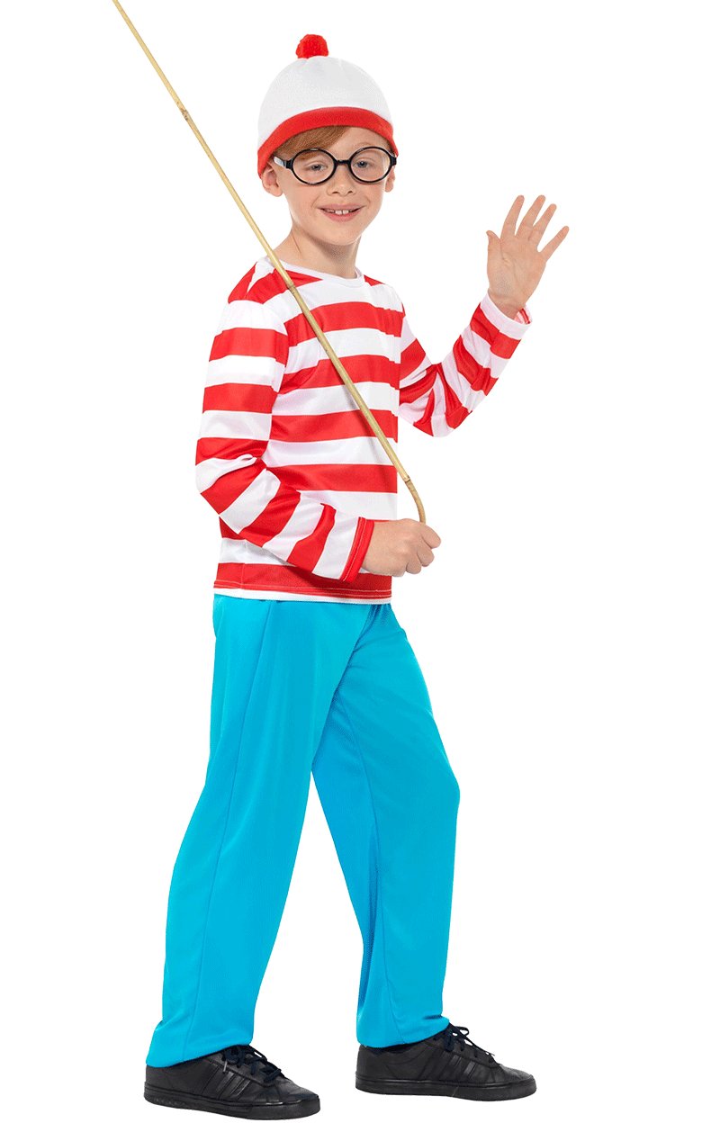 Kids Wheres Wally Costume - Simply Fancy Dress