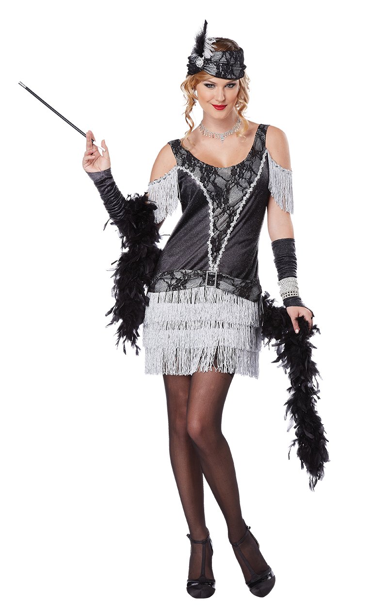 Ladies Razzle Dazzle 1920's Costume - Main Image