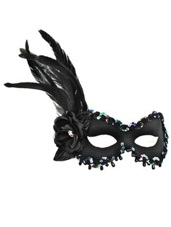 Loire Black Mask - Simply Fancy Dress