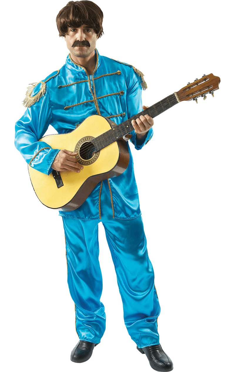 Lonely Hearts Band Costume - Blue - Simply Fancy Dress