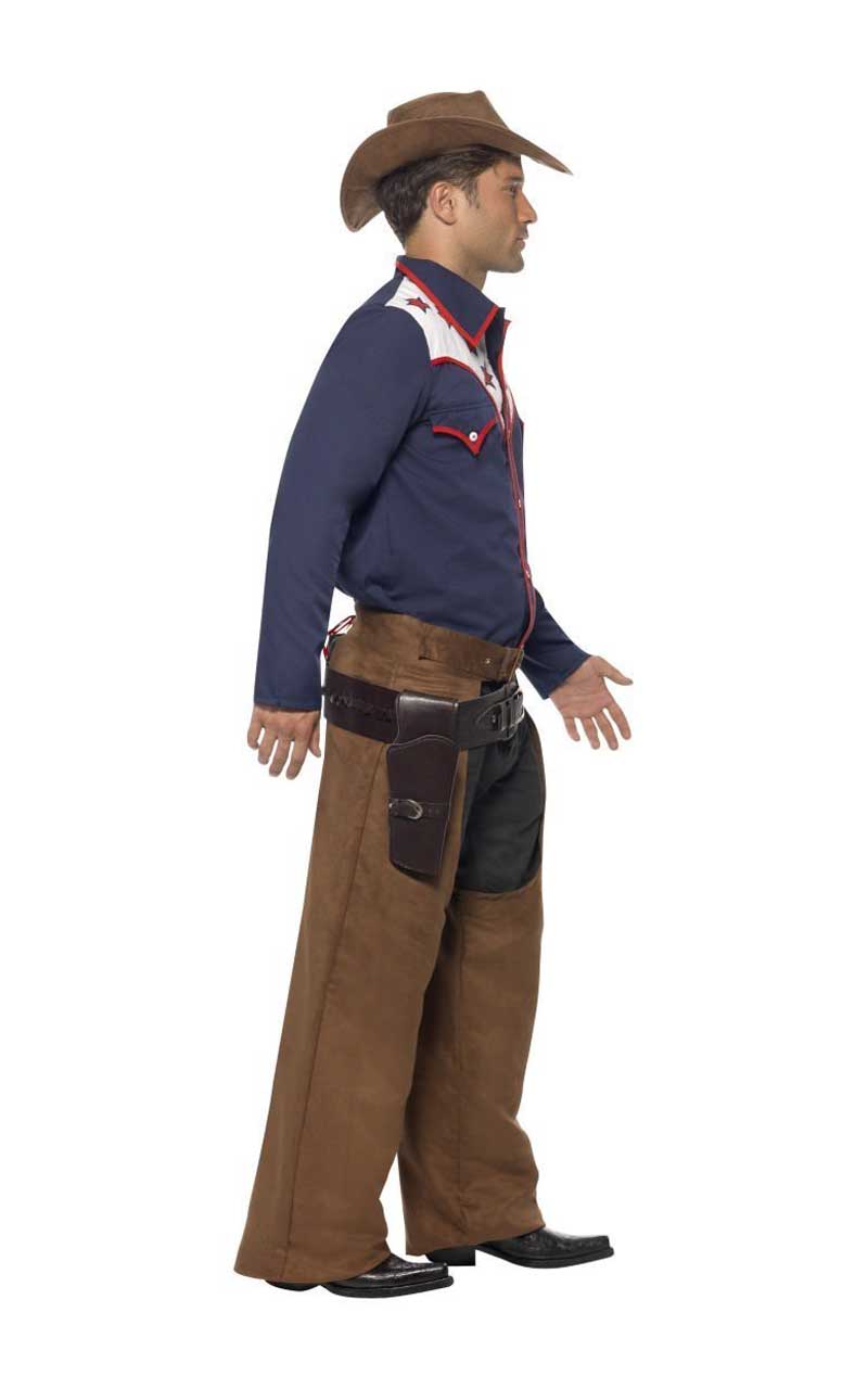 Mens Cowboy Fancy Dress Costume - Simply Fancy Dress