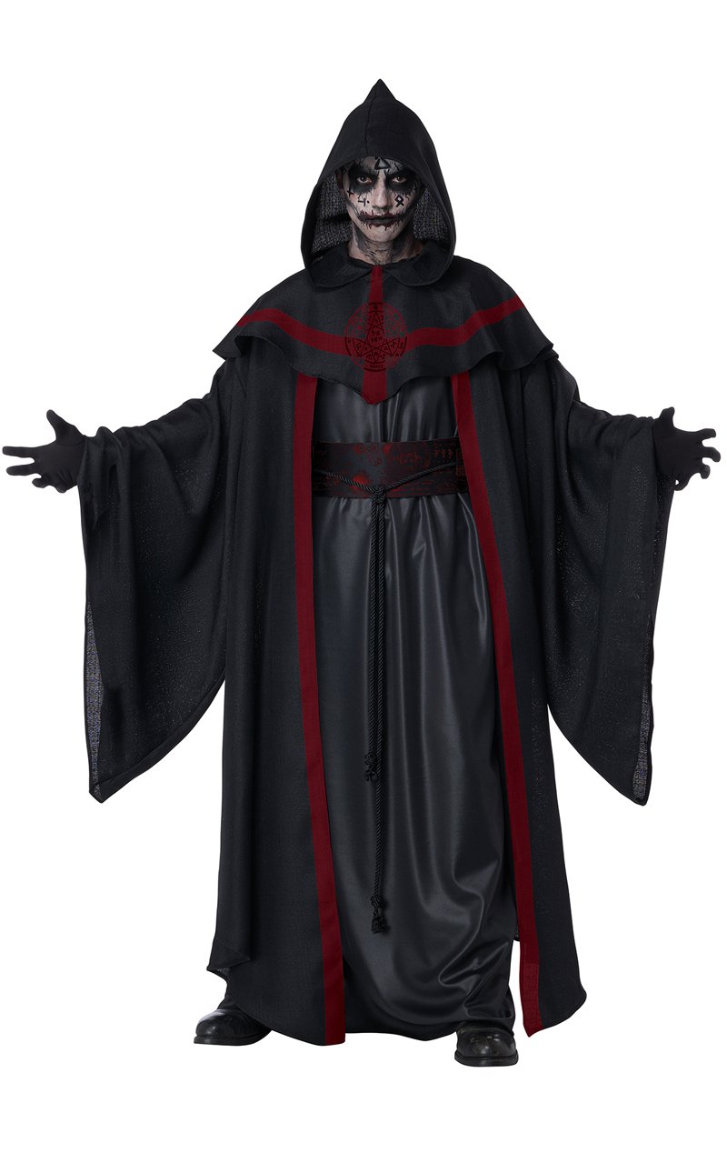 Mens Dark Rituals Robe Costume - Simply Fancy Dress