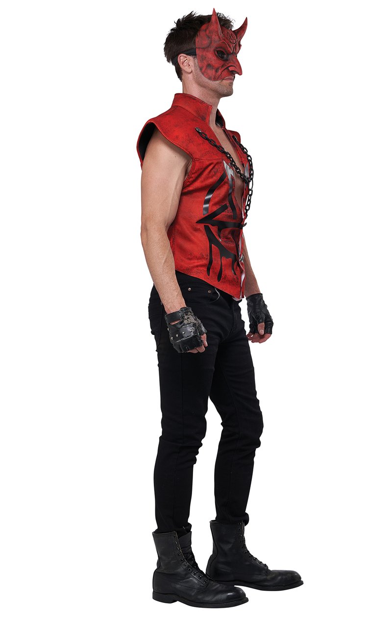 Mens Hot As Hell Costume - Simply Fancy Dress