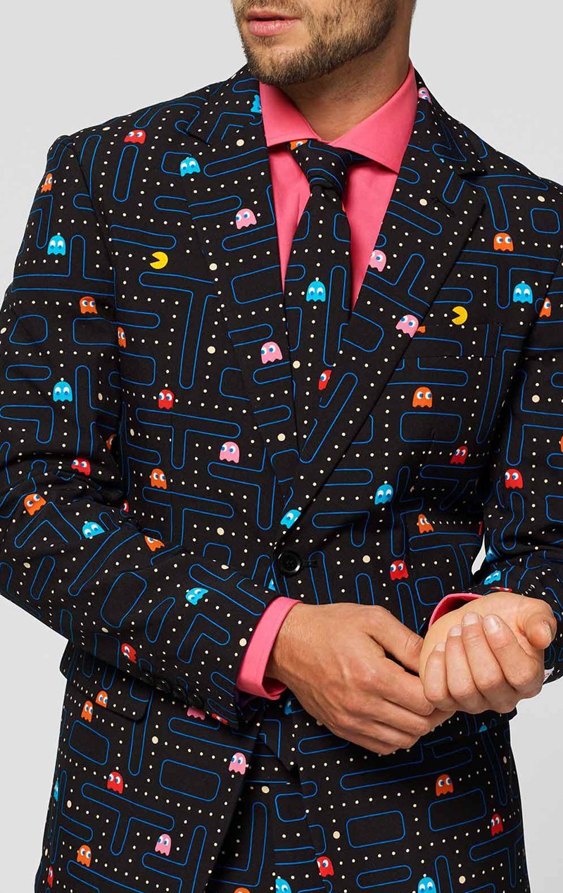 OppoSuits Mens Pac-Man Suit - Simply Fancy Dress