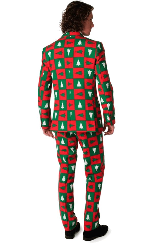 OppoSuits Mens Treemendous Christmas Suit - Simply Fancy Dress