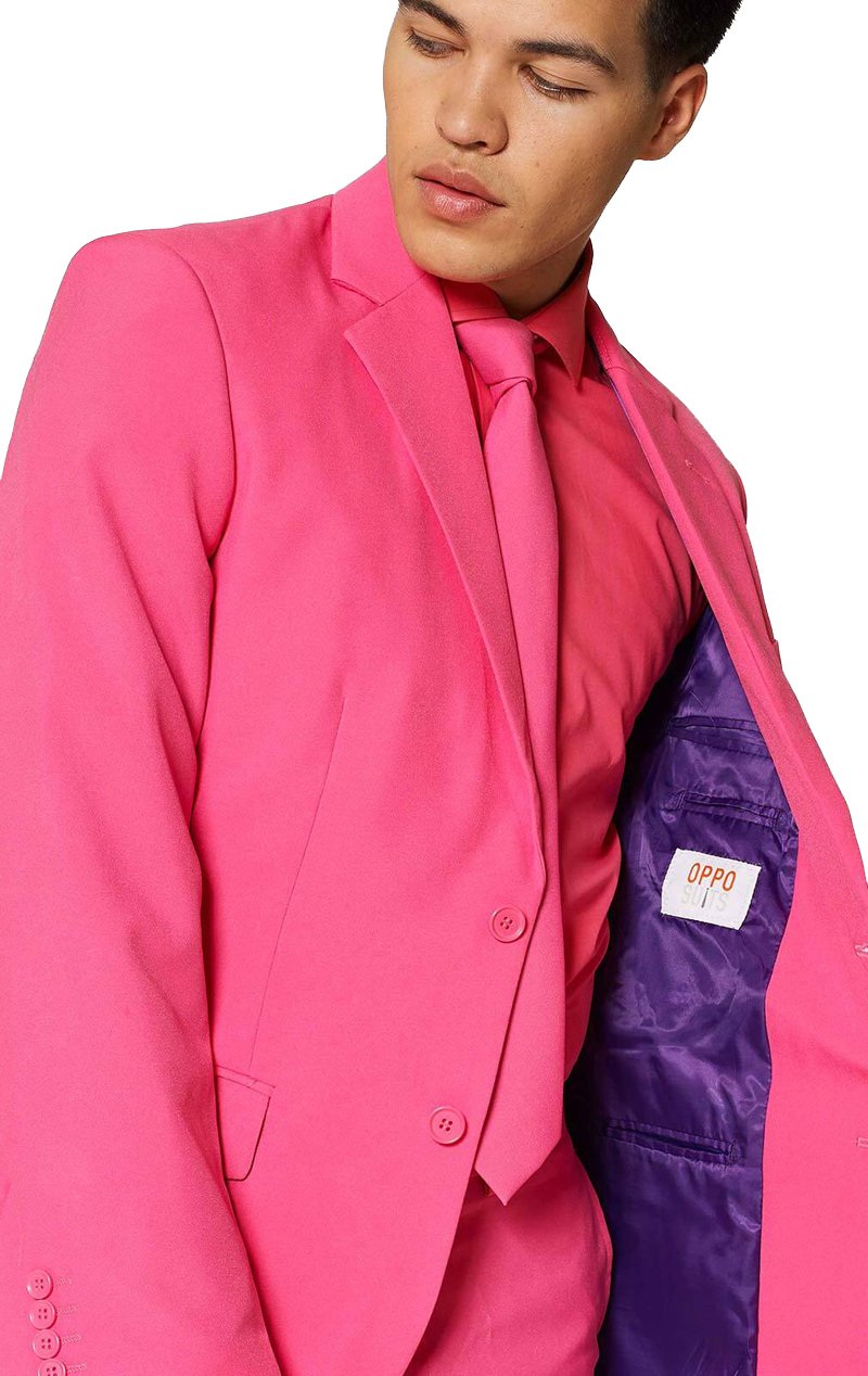 OppoSuits Mr Pink Suit - Simply Fancy Dress