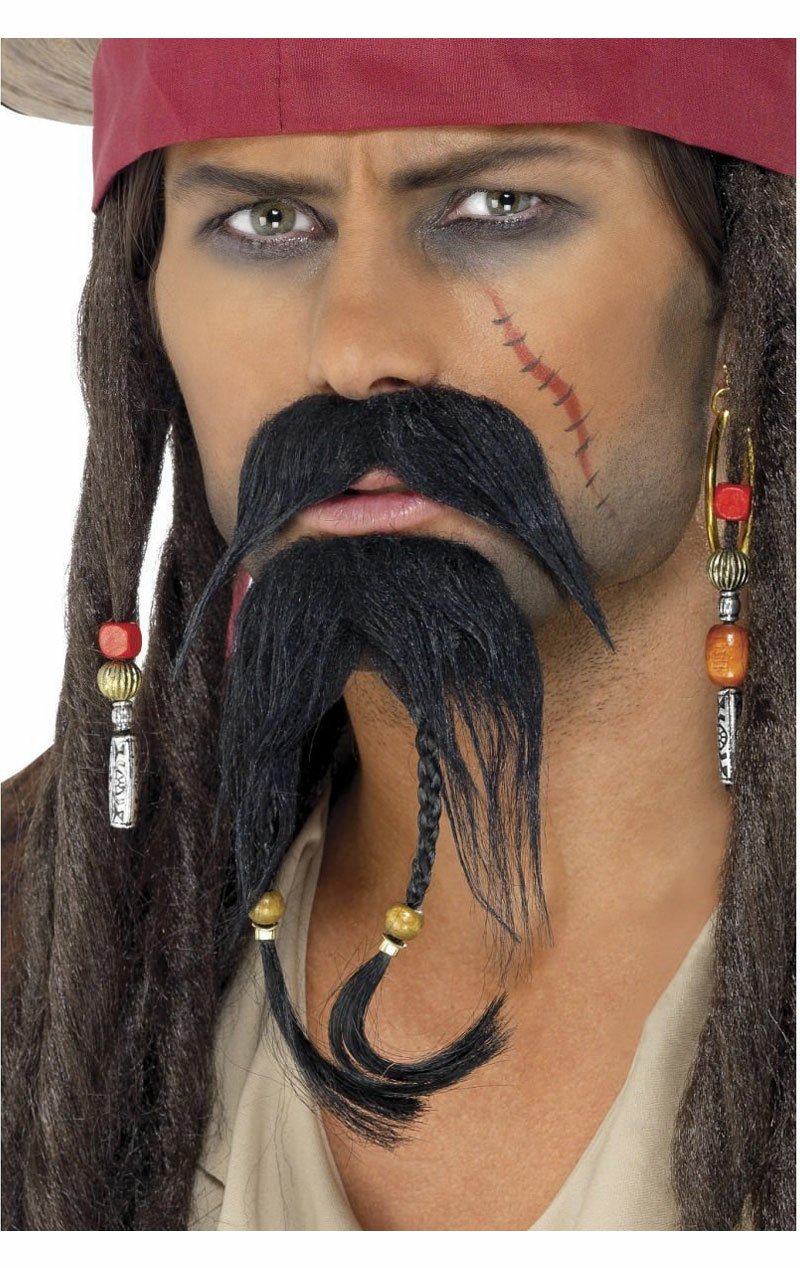 Pirate Beard & Moustache - Simply Fancy Dress