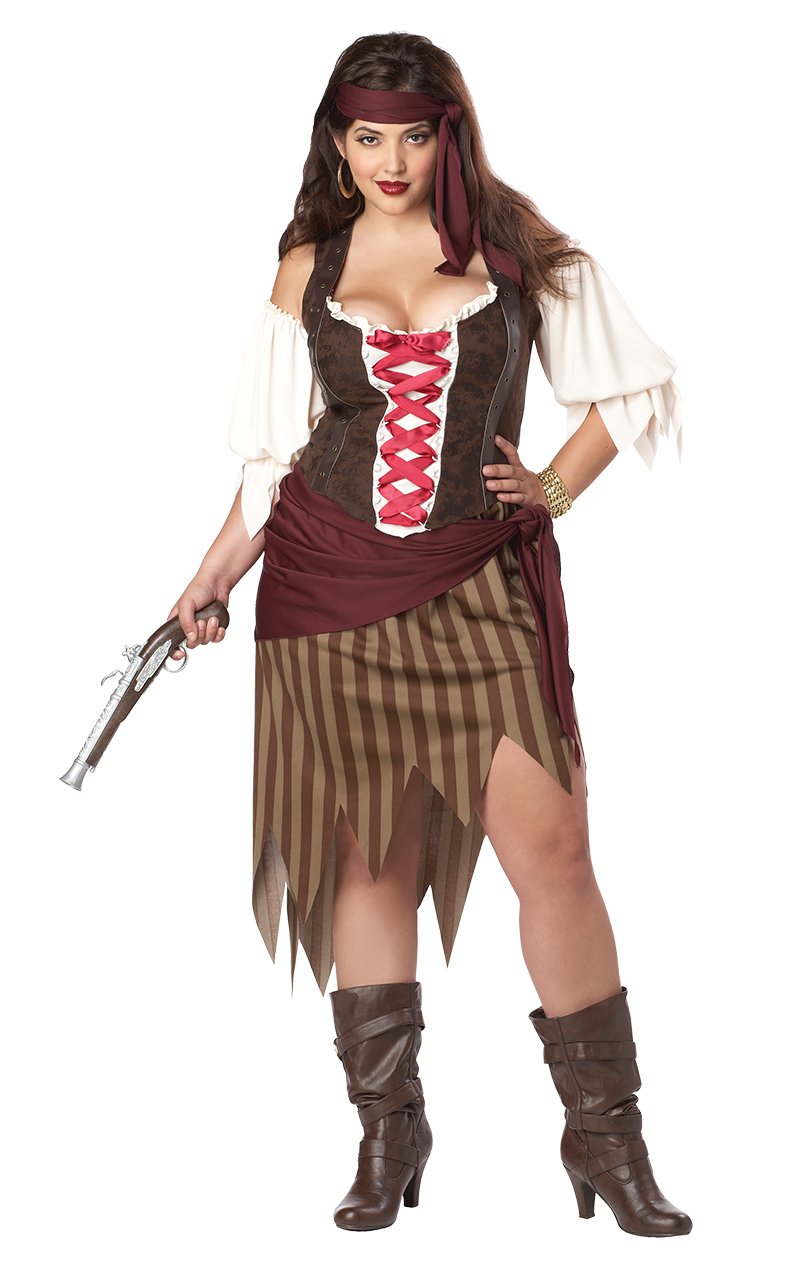 Pirate Beauty Plus Size Costume - Simply Fancy Dress