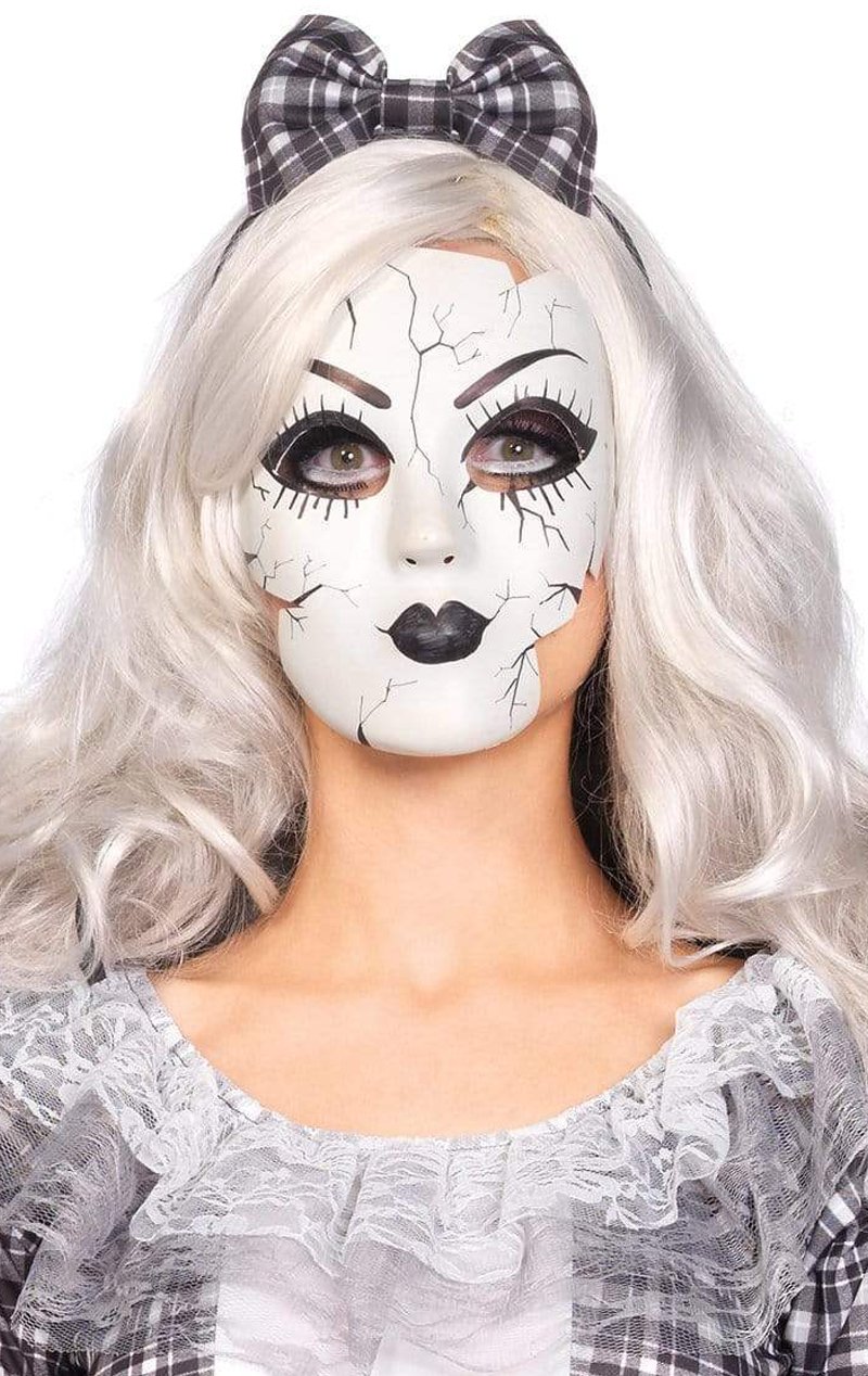 Porcelain Doll Mask - Simply Fancy Dress