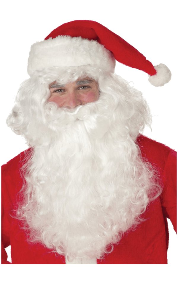 Realistic Santa Wig & Beard Set - Simply Fancy Dress