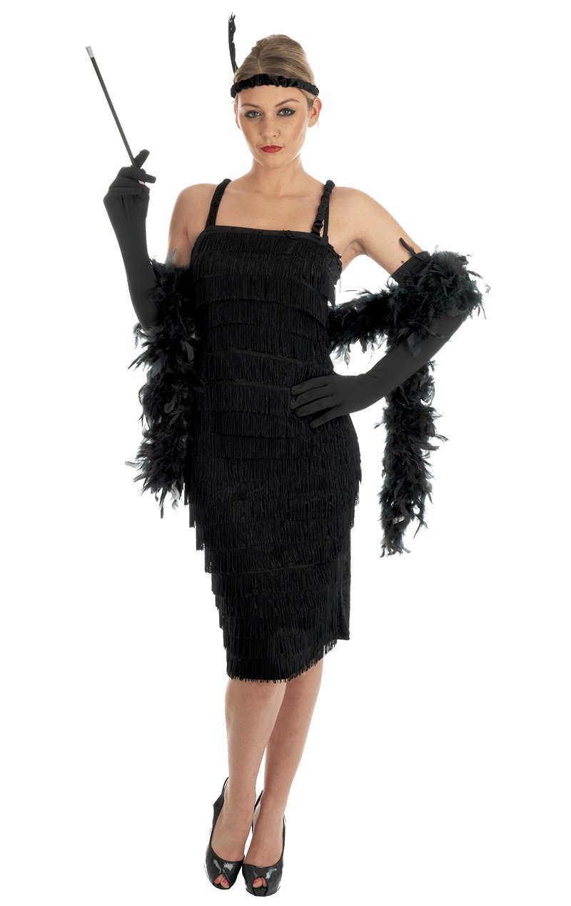 Roaring 20s Girl Black - Simply Fancy Dress