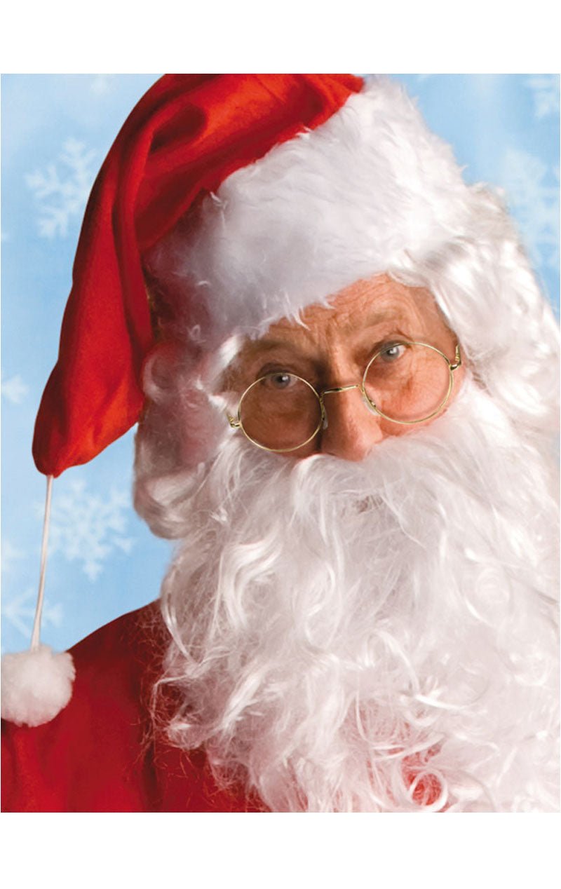 Round Santa Glasses - Simply Fancy Dress