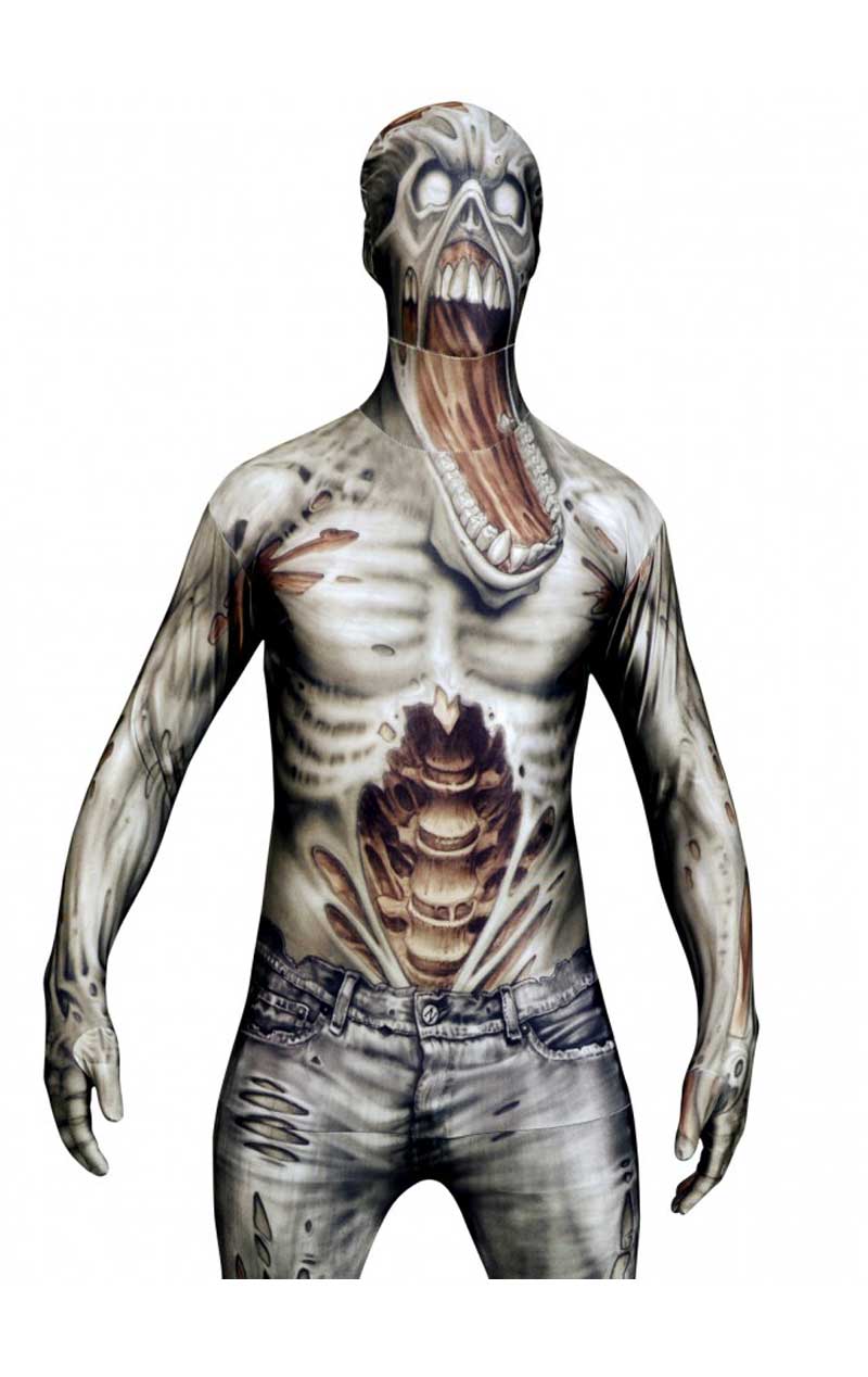 Screaming Zombie Morphsuit - Simply Fancy Dress