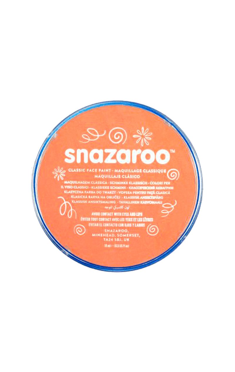 Snazaroo Light Orange Face Paint - Simply Fancy Dress