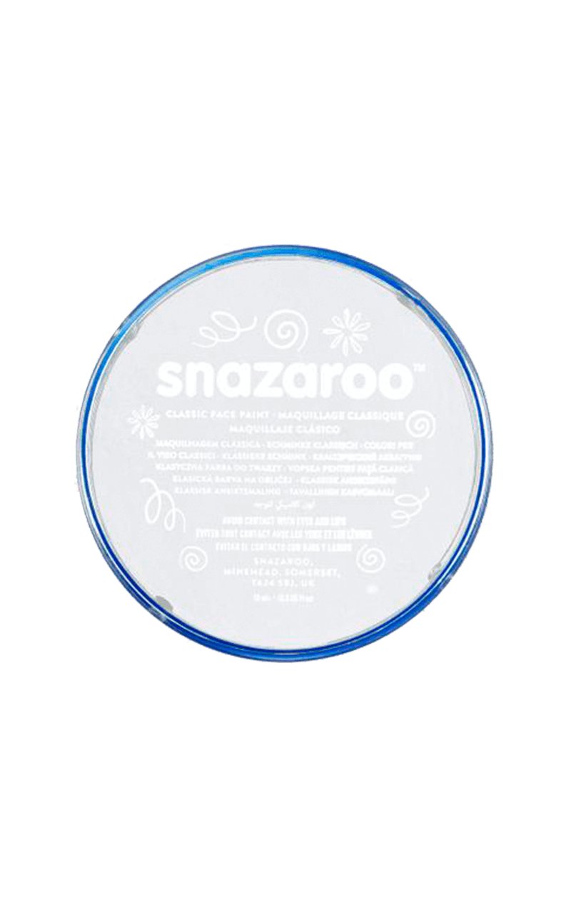 Snazaroo White Face Paint - Simply Fancy Dress