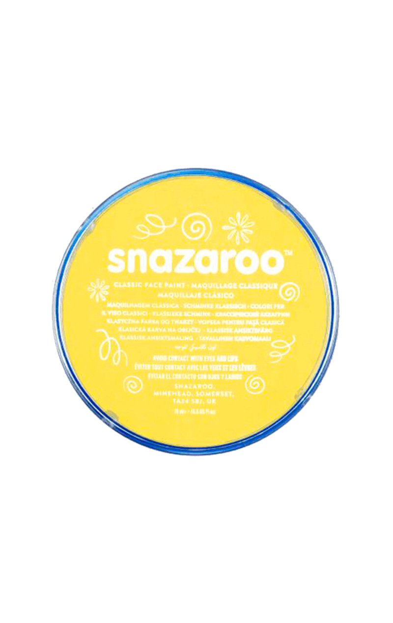 Snazaroo Yellow Face Paint - Simply Fancy Dress