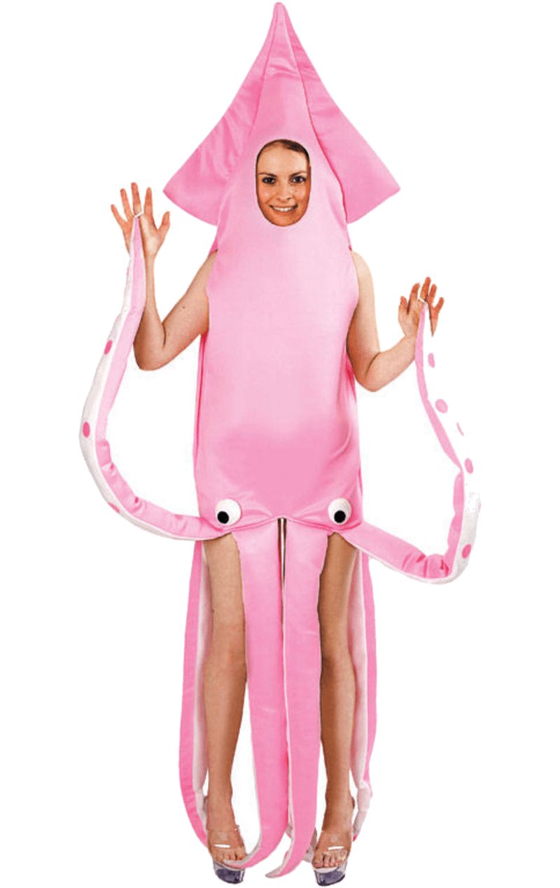 Squid Costume PINK - Simply Fancy Dress