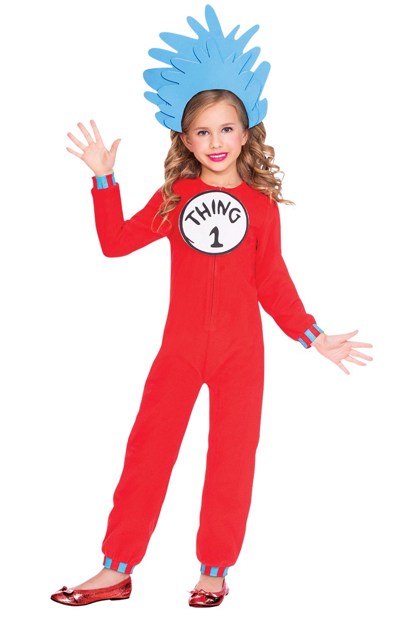 Thing One & Thing Two Costume - Simply Fancy Dress