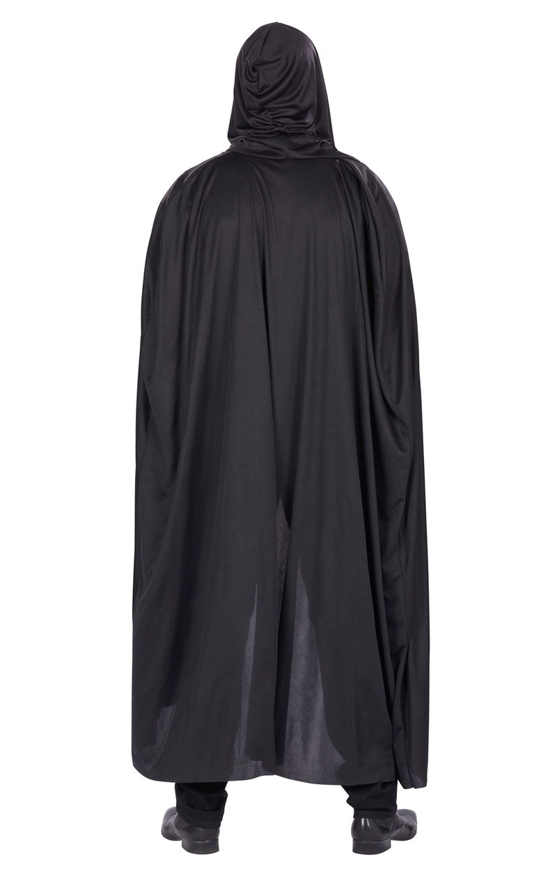 Unisex Black Hooded Cape - Simply Fancy Dress