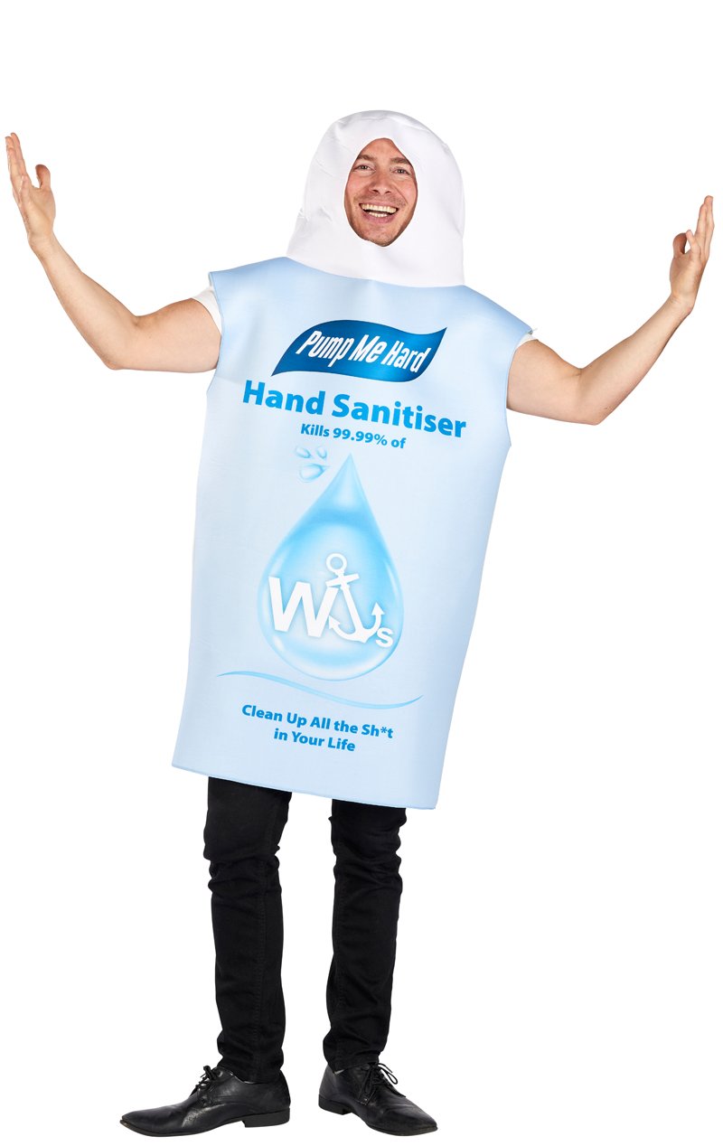 Unisex Funny Hand Sanitiser Costume - Simply Fancy Dress