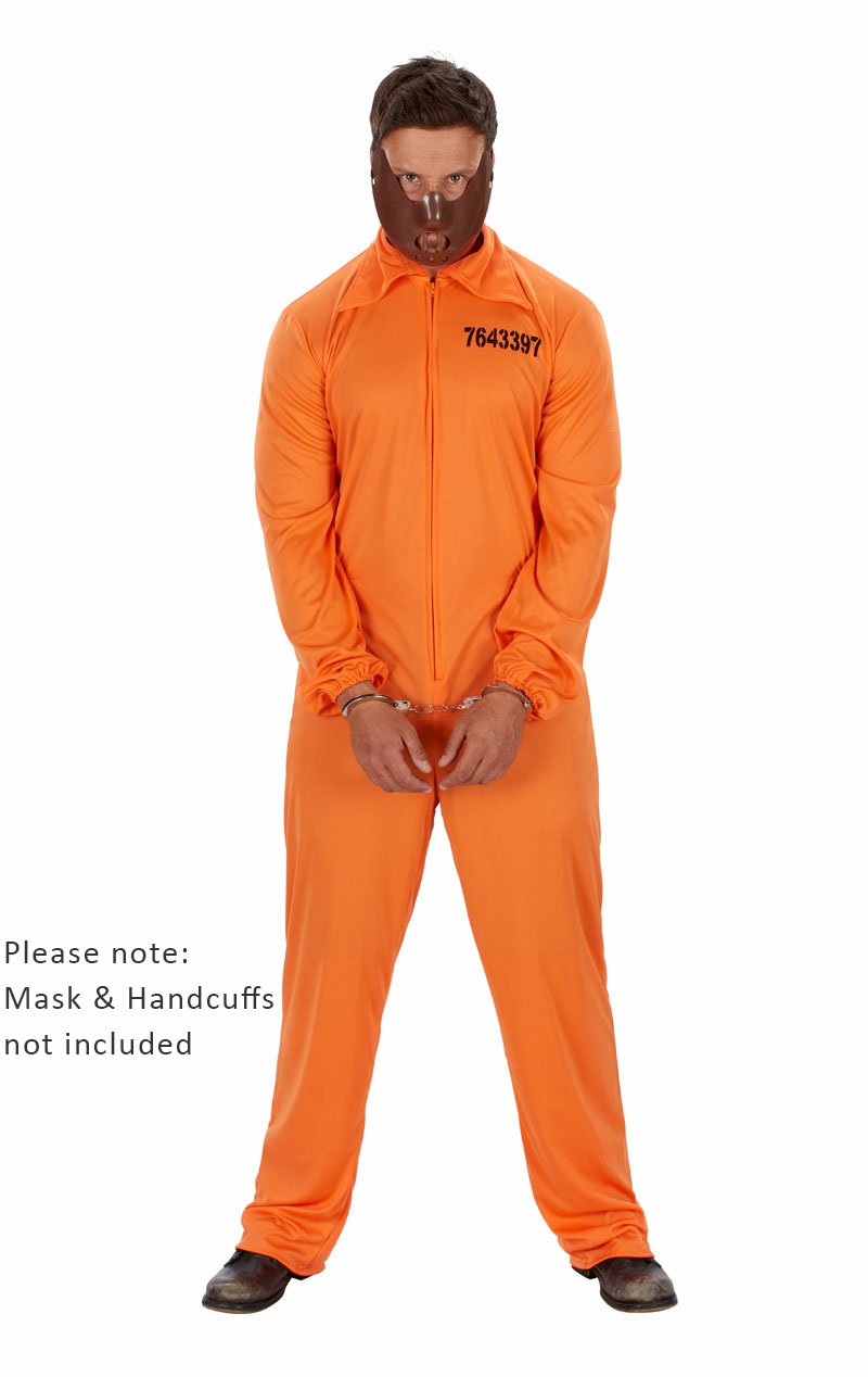 Unisex Prisoner Costume - Simply Fancy Dress