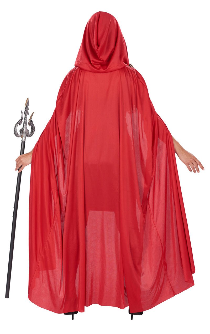 Unisex Red Hooded Cape - Simply Fancy Dress