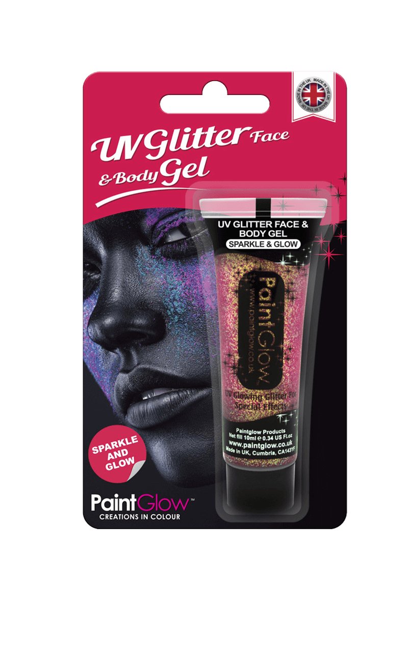 UV Glitter Body Gel - Champagne - Simply Fancy Dress