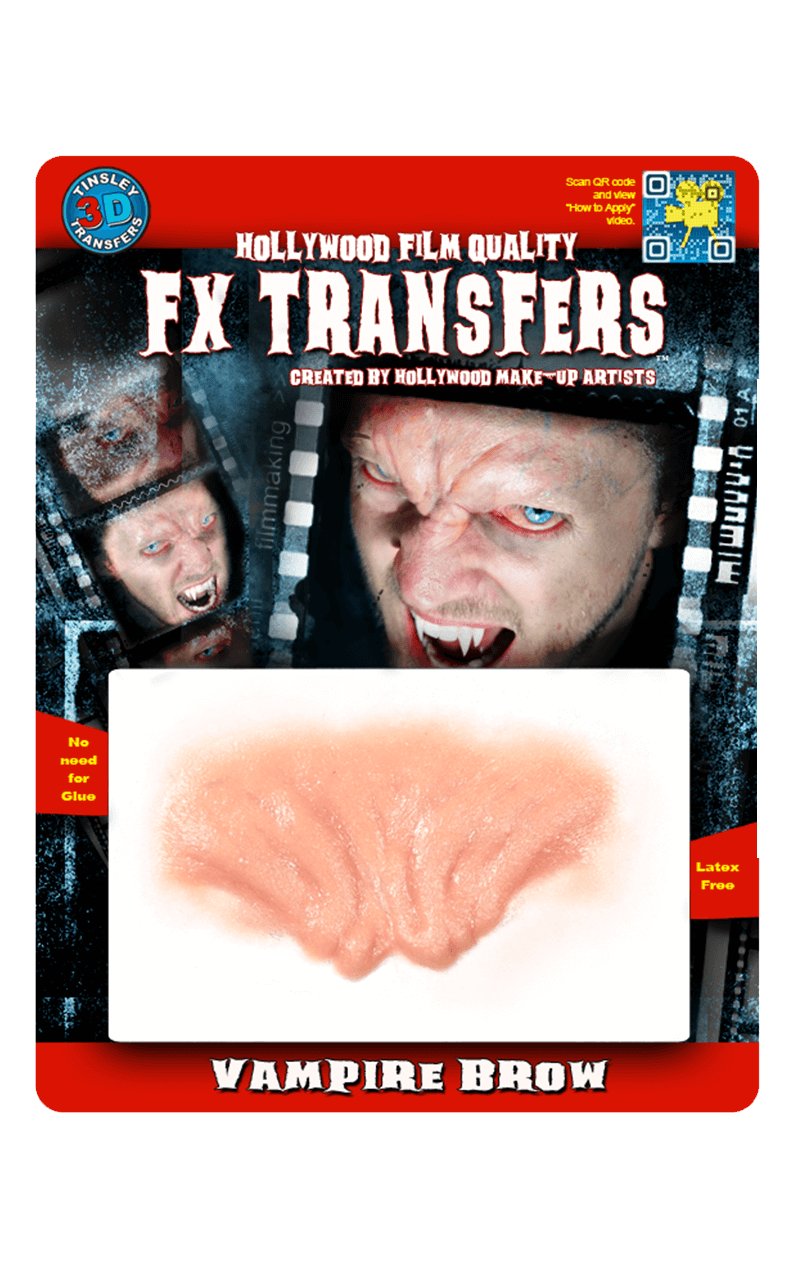 Vampire Brow FX Transfer - Simply Fancy Dress