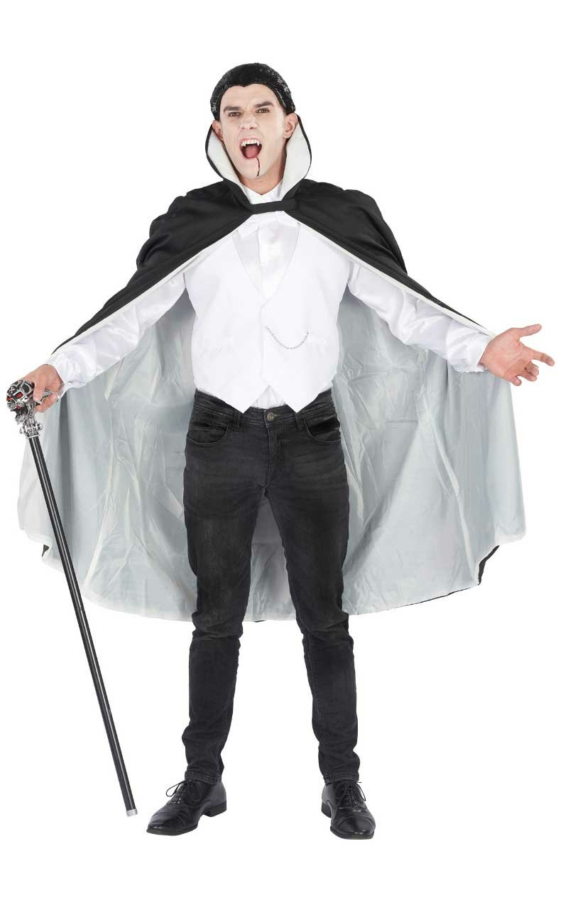 Vampire Halloween Costume with Wig - Simply Fancy Dress