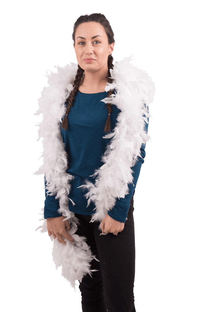 White Feather Boa - Simply Fancy Dress