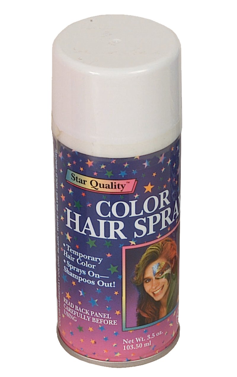 White Hair Spray - Simply Fancy Dress