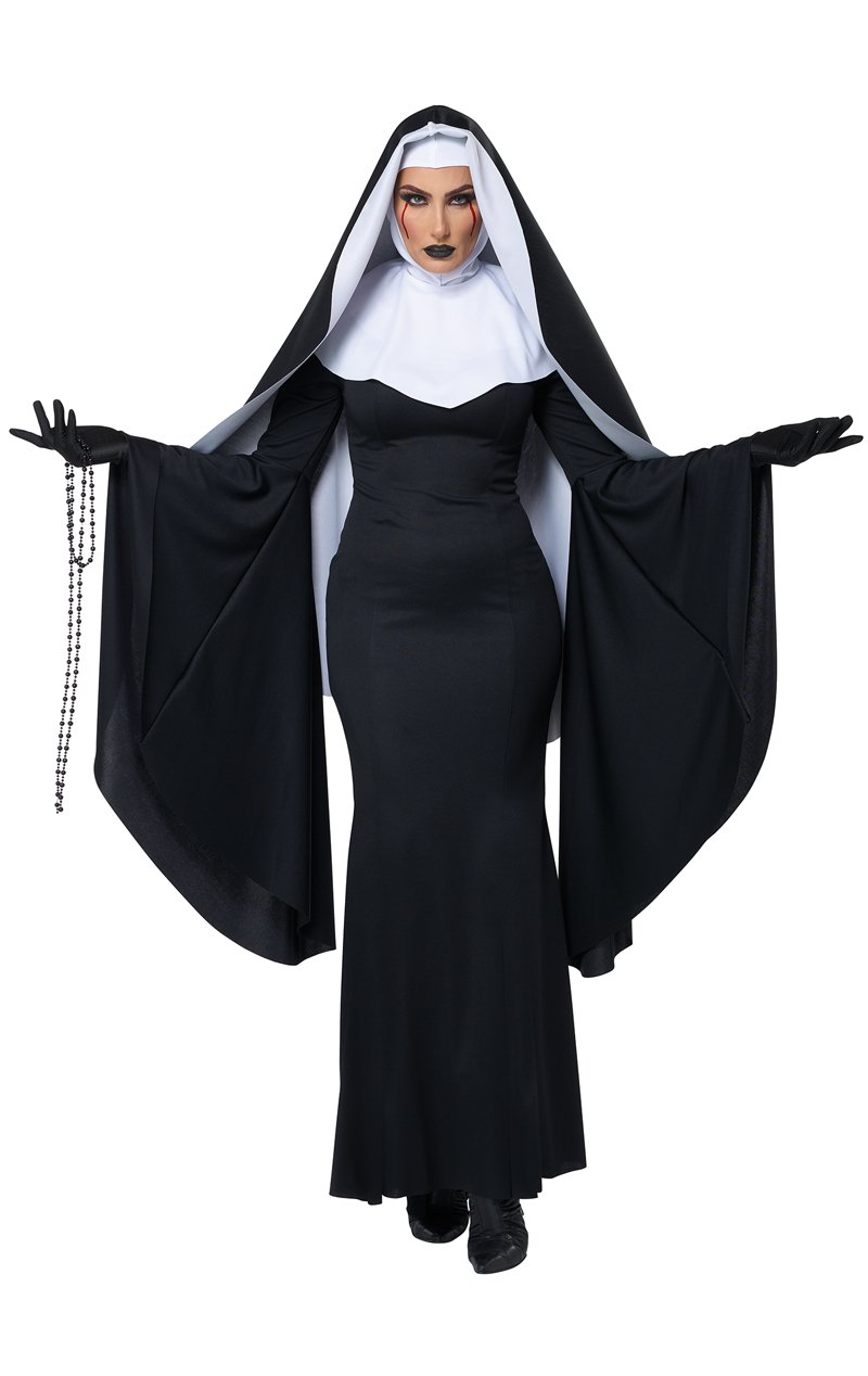 Womens Bad Habit Nun Costume - Simply Fancy Dress