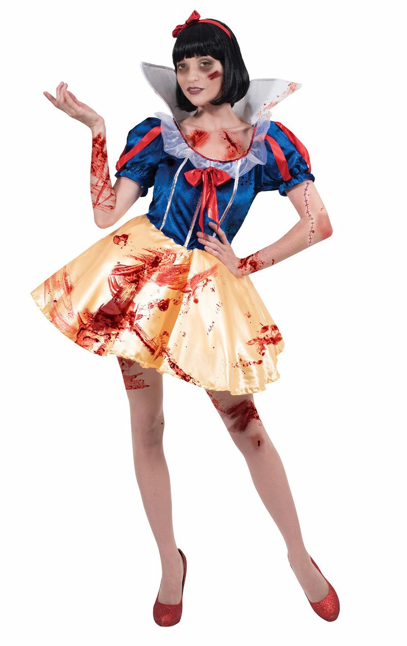 Womens Dark Snow White Halloween Costume - Simply Fancy Dress