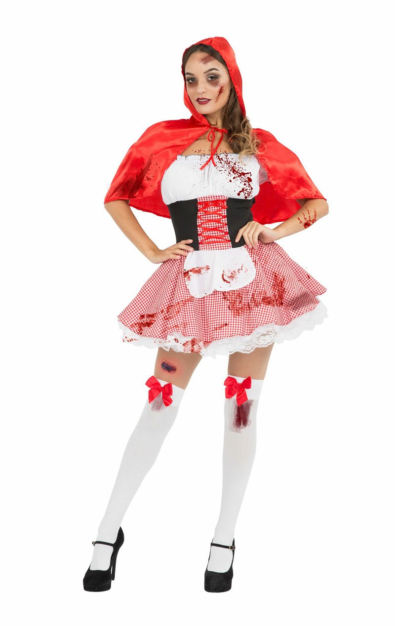 Womens Evil Miss Riding Hood Costume - Simply Fancy Dress