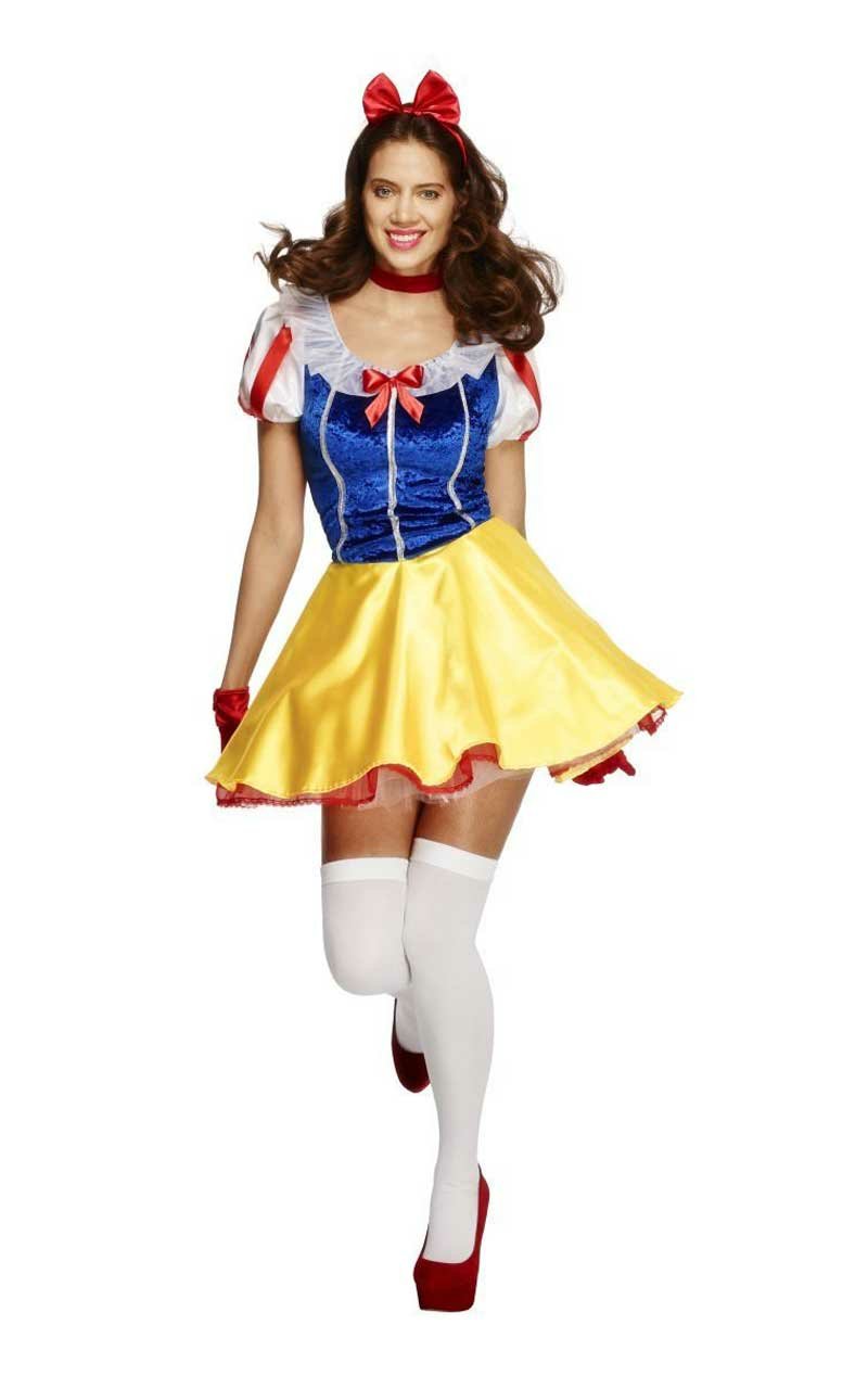 Womens Fever Fairytale Snow White Costume - Simply Fancy Dress